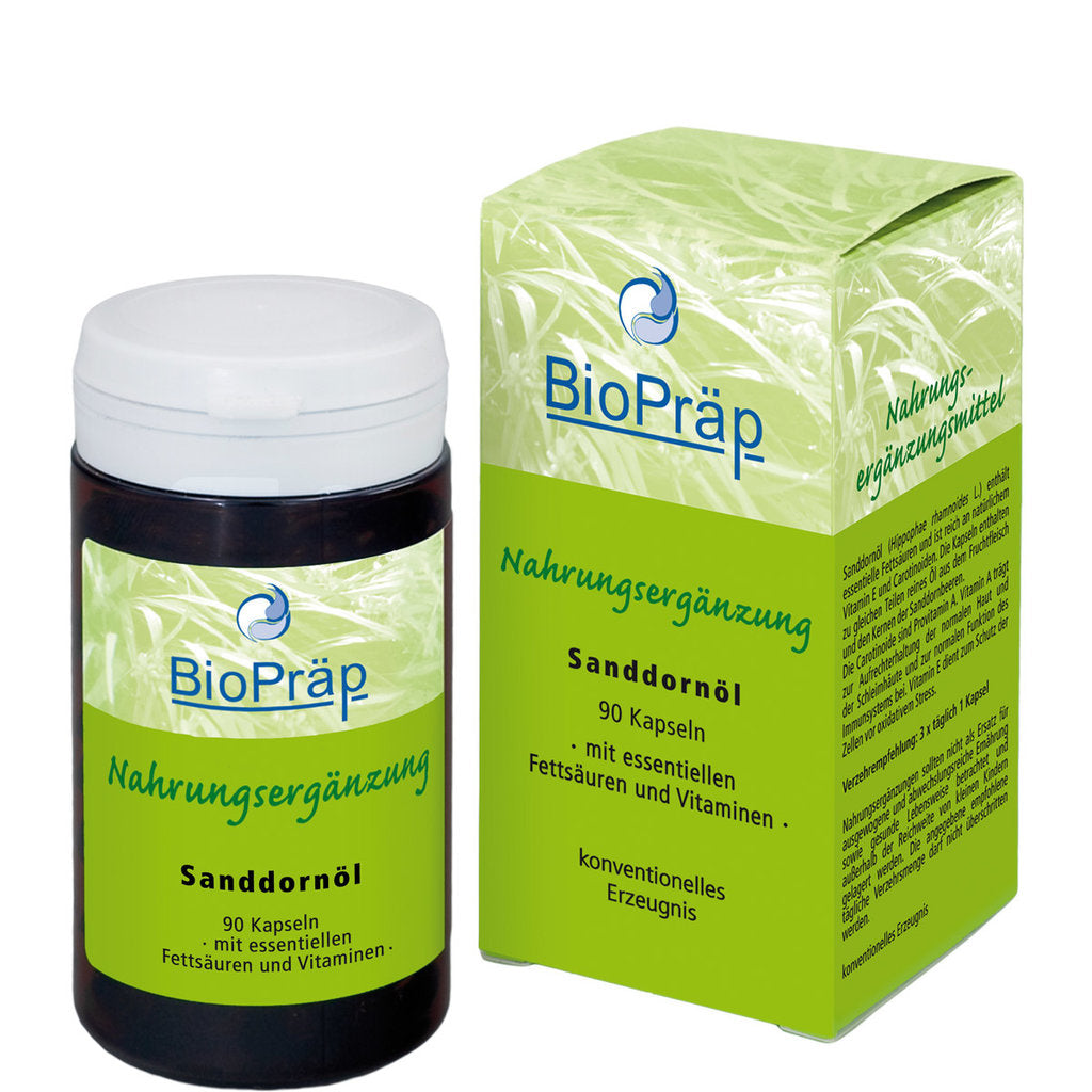 Sanddorn-Ölkapseln von BioPräp, 90Stck.