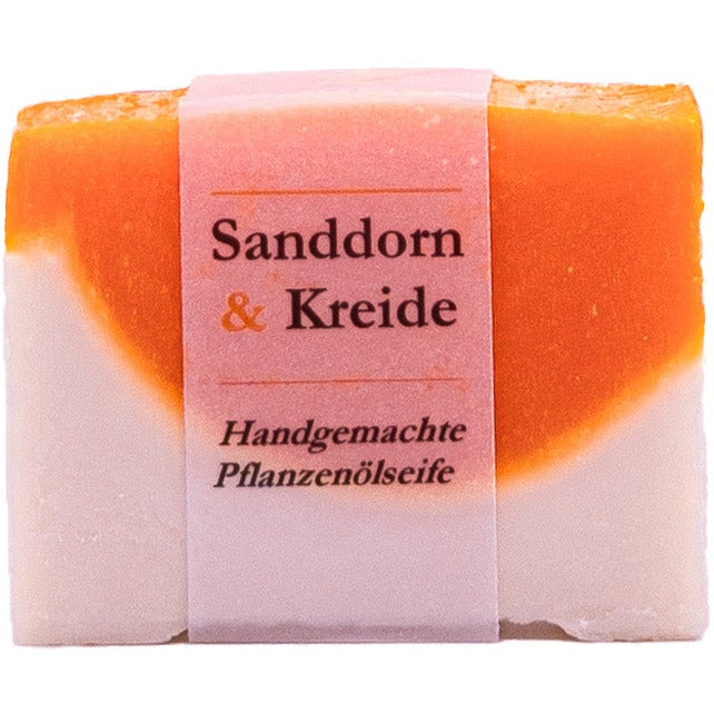Sanddorn-Kreide-Seife, ca. 100g