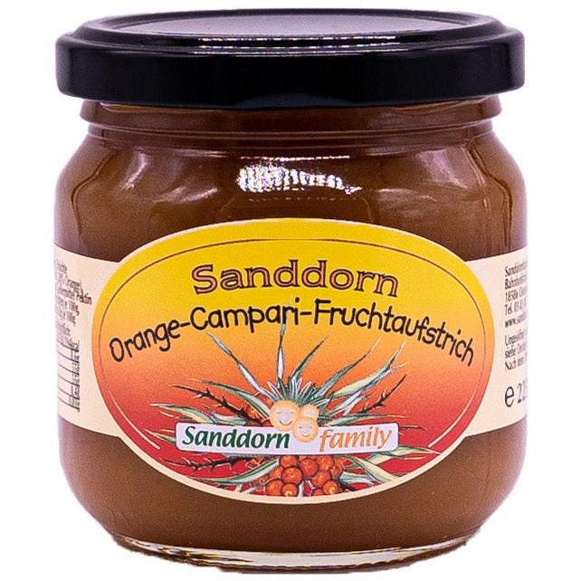 Sanddorn-Orange-Campari-Fruchtaufstrich, 225g